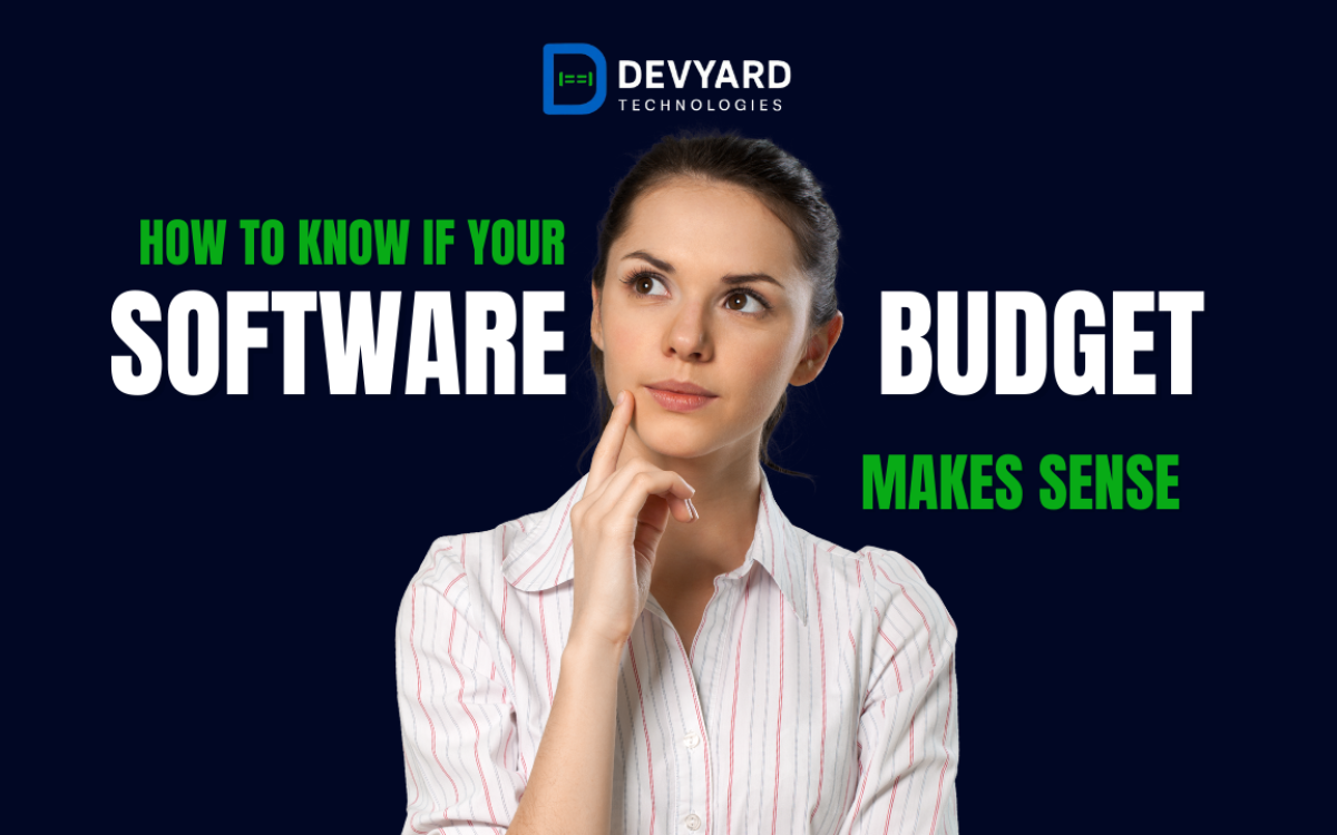 How to Know If Your Software Budget Makes Sense